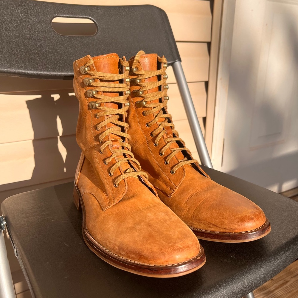 Cole Haan Men's Brown Leather Boots